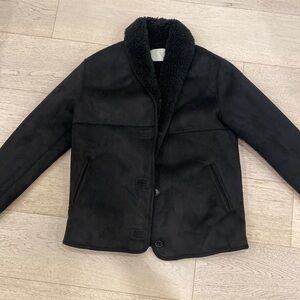 Wilfred free faux sherling jacket XXS